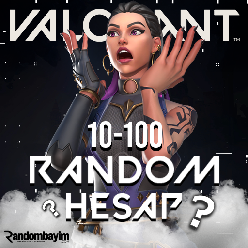 Valorant 10-100 AVRUPA Garantili Random Hesap